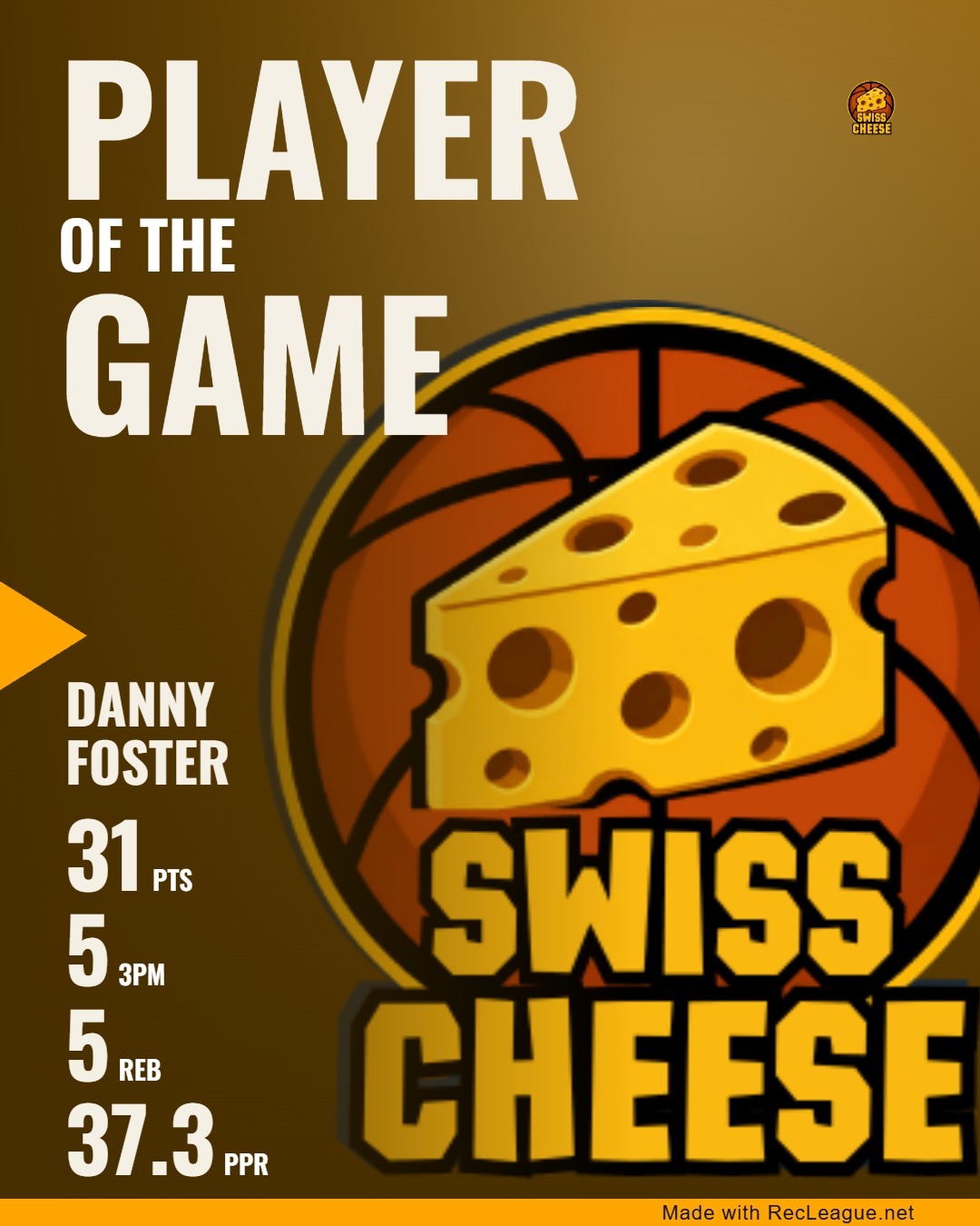 DANNY FOSTER game stats